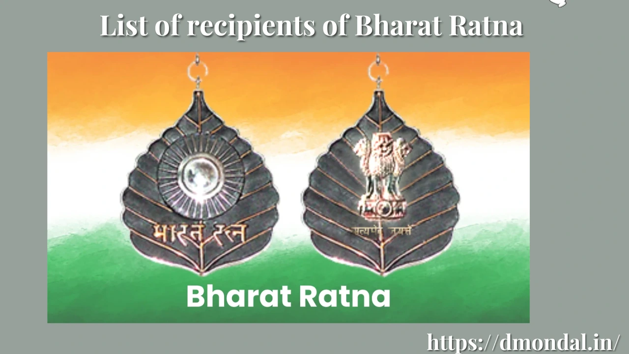 List of recipients of Bharat Ratna
