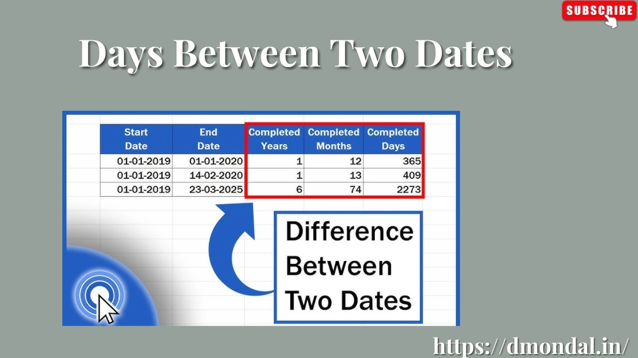 Days Between Two Dates