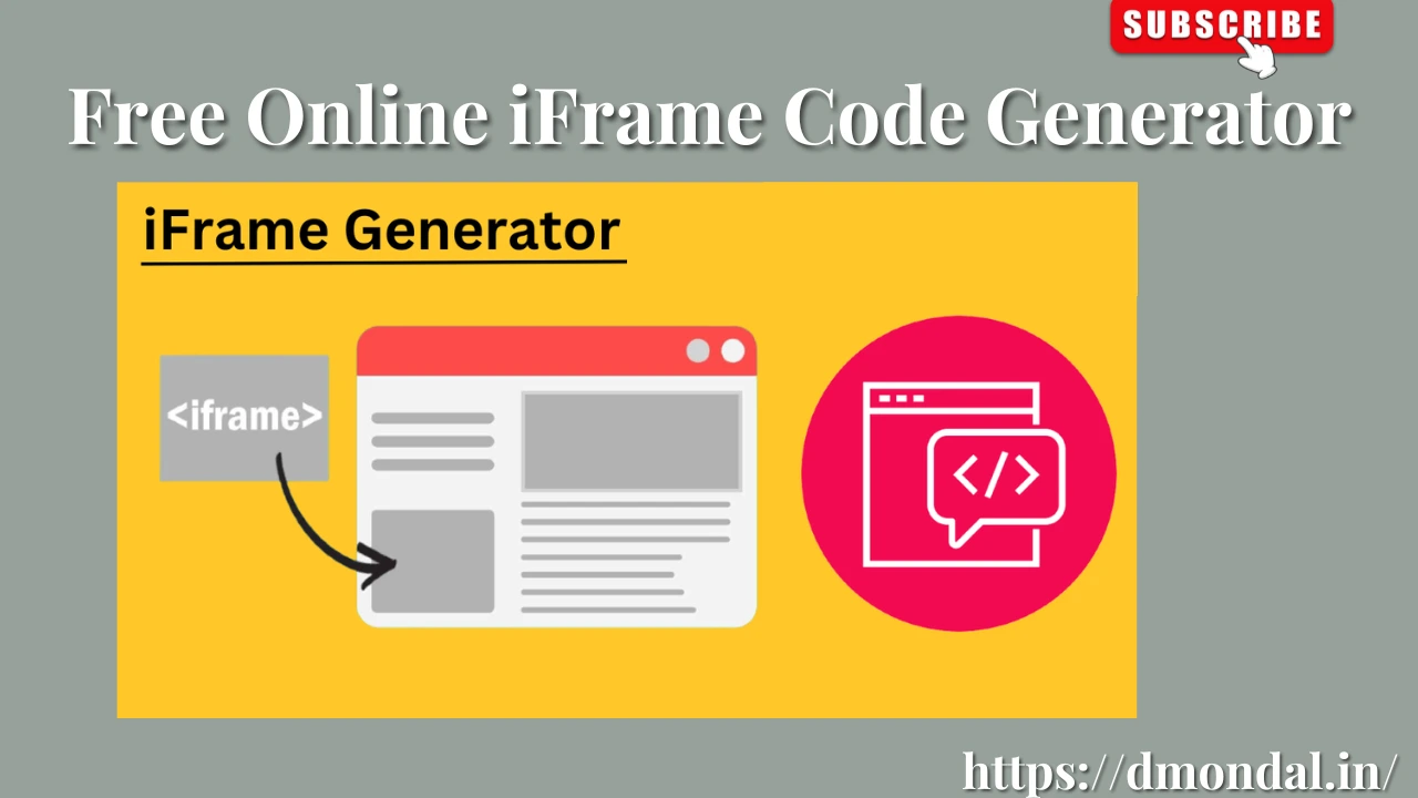 Free Online iFrame Code Generator