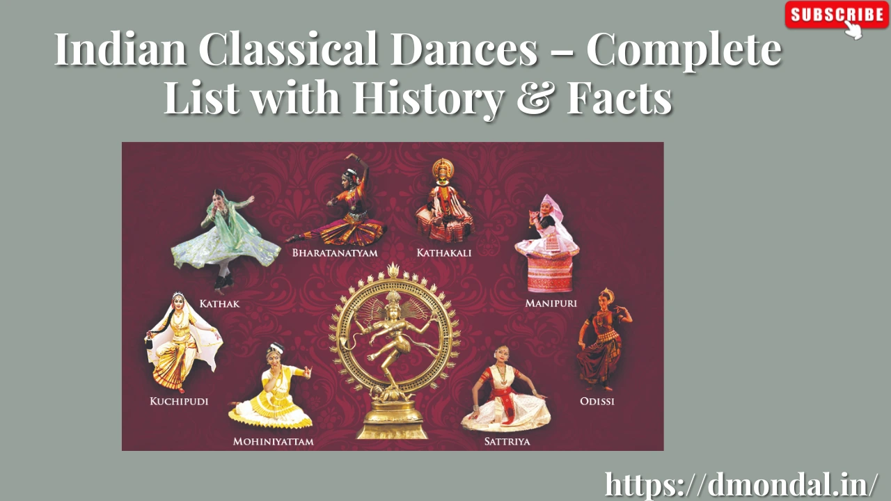 Indian Classical Dances – Complete List with History & Facts