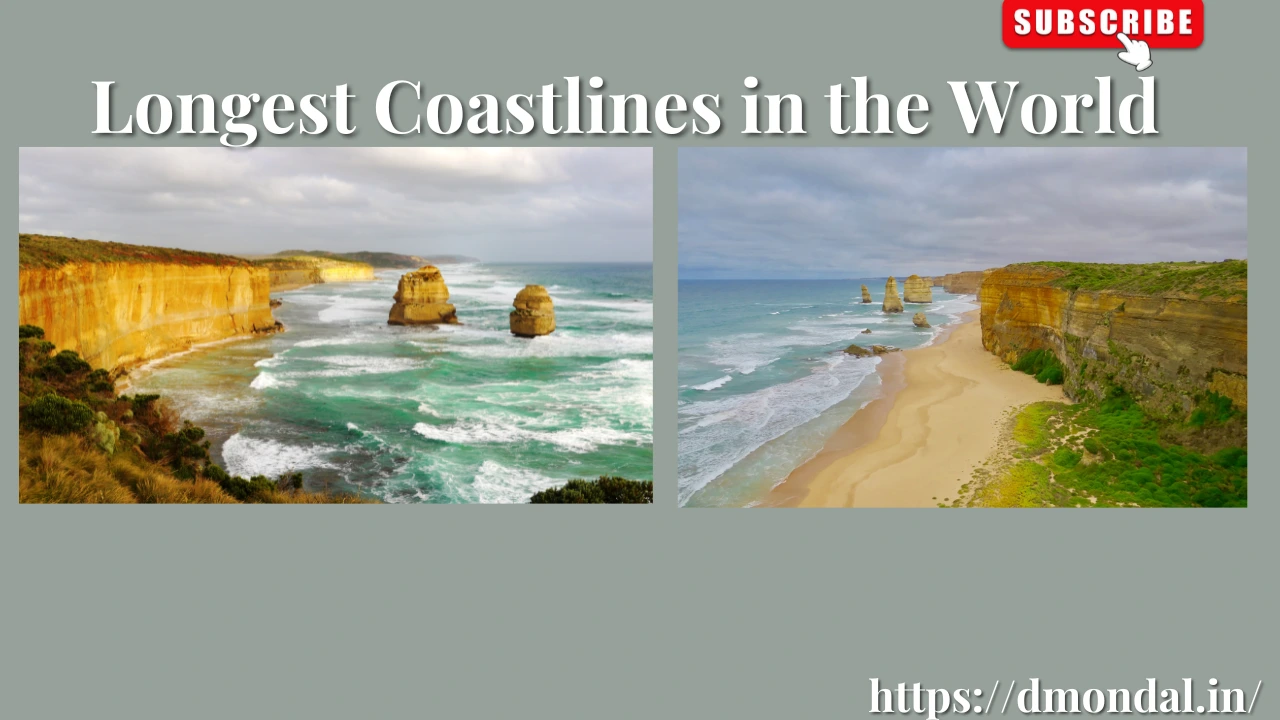Longest Coastlines in the World