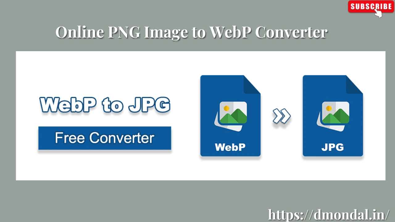 Online PNG Image to WebP Converter