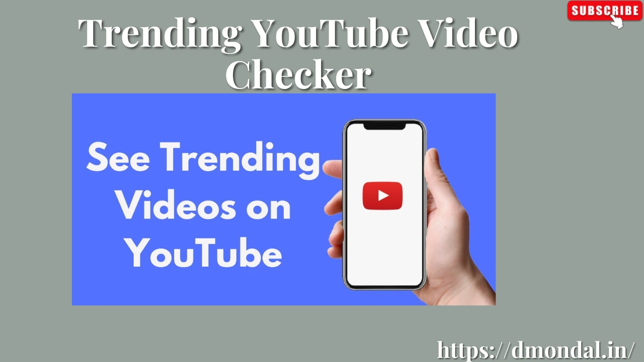 Trending YouTube Video Checker