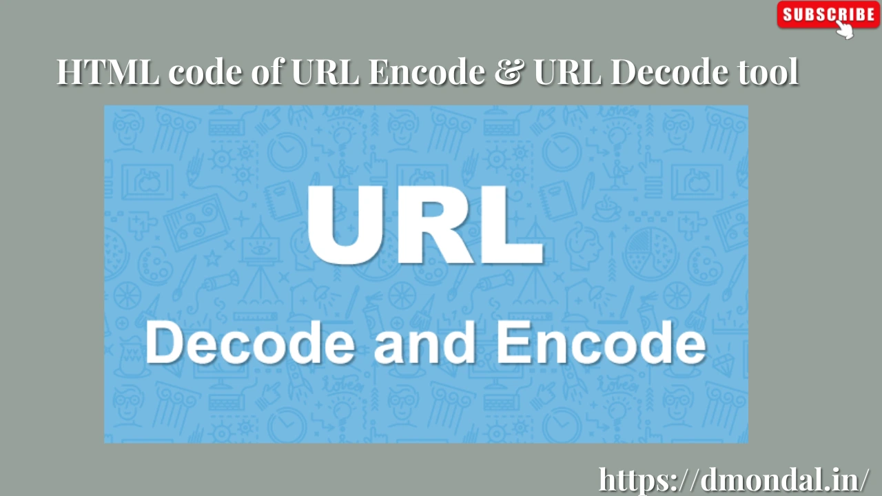 URL Encode & URL Decode tool