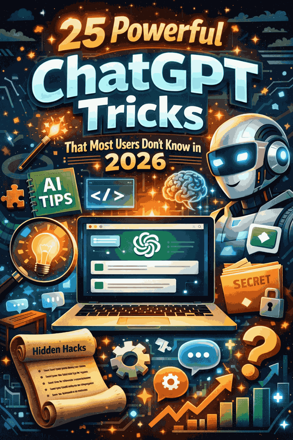 25 Powerful ChatGPT Tricks That Most Users Don't Know in 2026