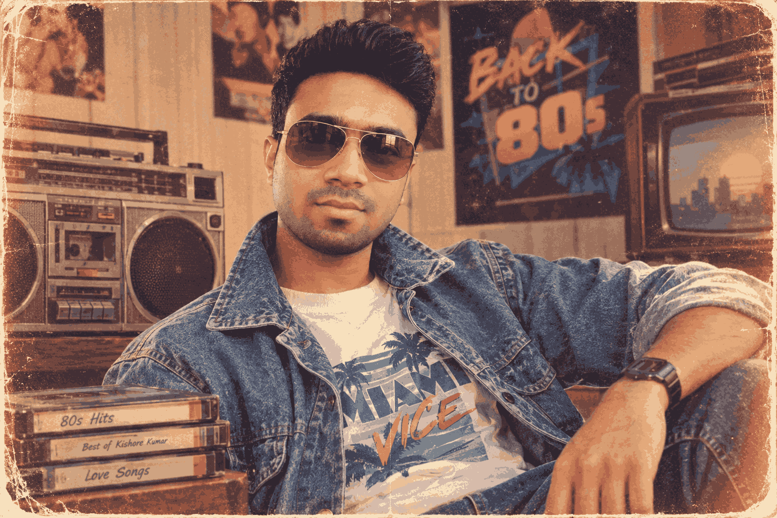 1980s AI Photo Trend